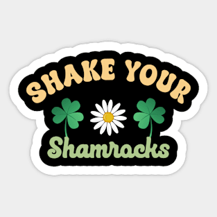 Shake Your Shamrocks Funny Meme Irish Saint Patrick's Day Sticker